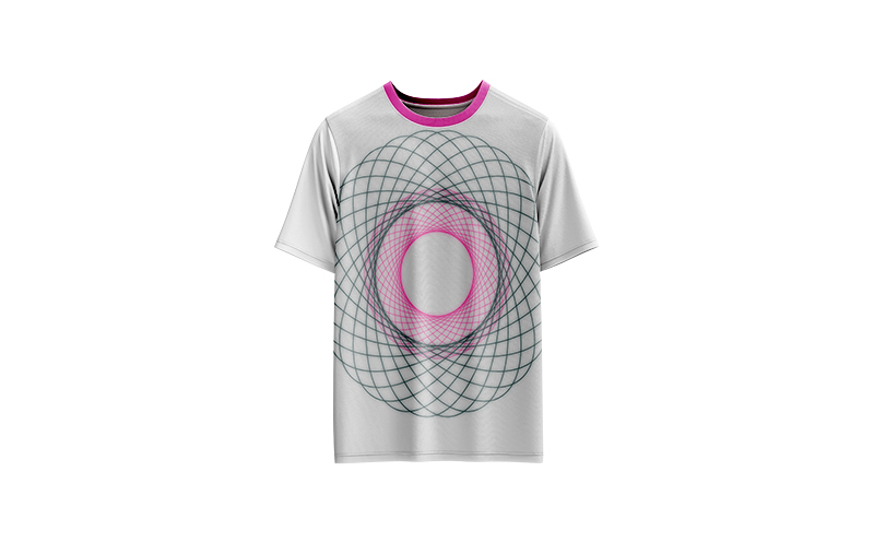 Ellipses — Generative artwork featuring customizable nested ellipses in vibrant RGB colors